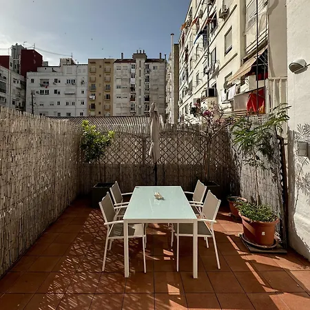 Enjoy 4 Pax At Ruzafa With Sunny Terrace Apartment