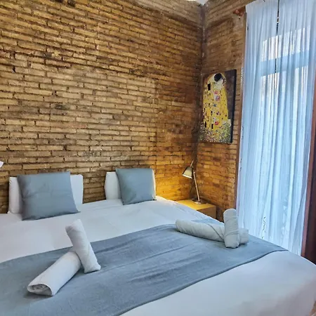Enjoy 4 Pax At Ruzafa With Sunny Terrace Apartment *